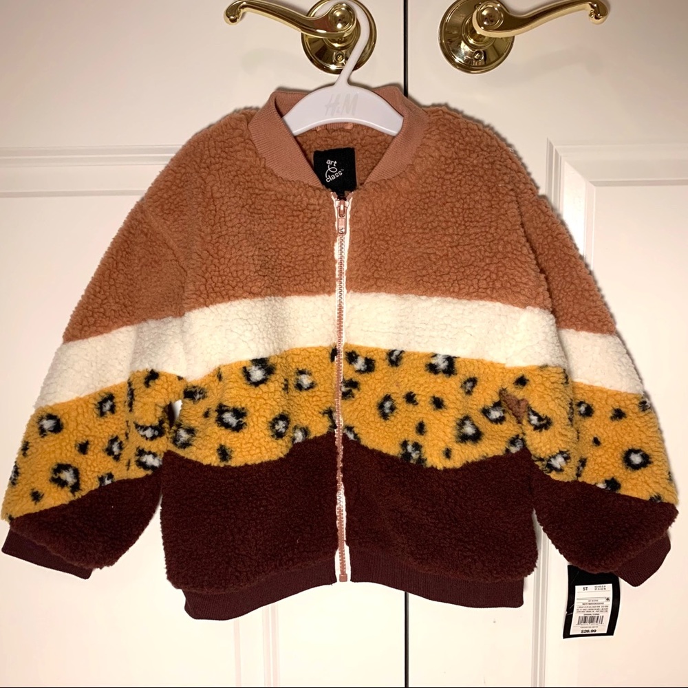 Toddler girl fleece jacket